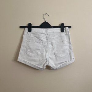HM Womens White Shorts